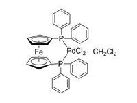[1,1'-雙（二苯基膦基）二茂鐵]二氯化鈀（II）二氯甲烷絡(luò)合物, 98%（HPLC）